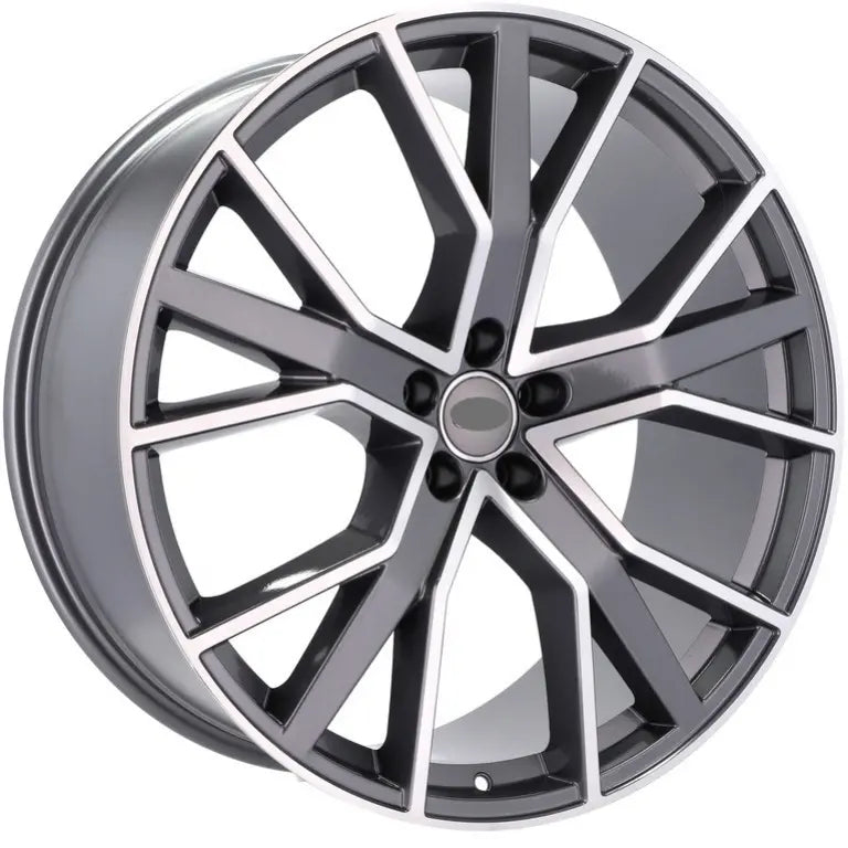 Alu kola pro Audi B5131 9x20 5x112 ET31 66.6 Grey Polished Half Matt | Wheelsup.cz