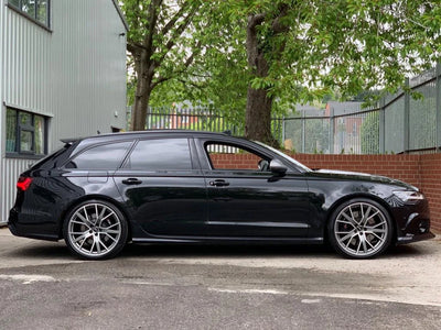 Alu kola pro Audi B5131 9.5x22 5x112 ET31 66.6 Grey Polished Half Matt | Wheelsup.cz