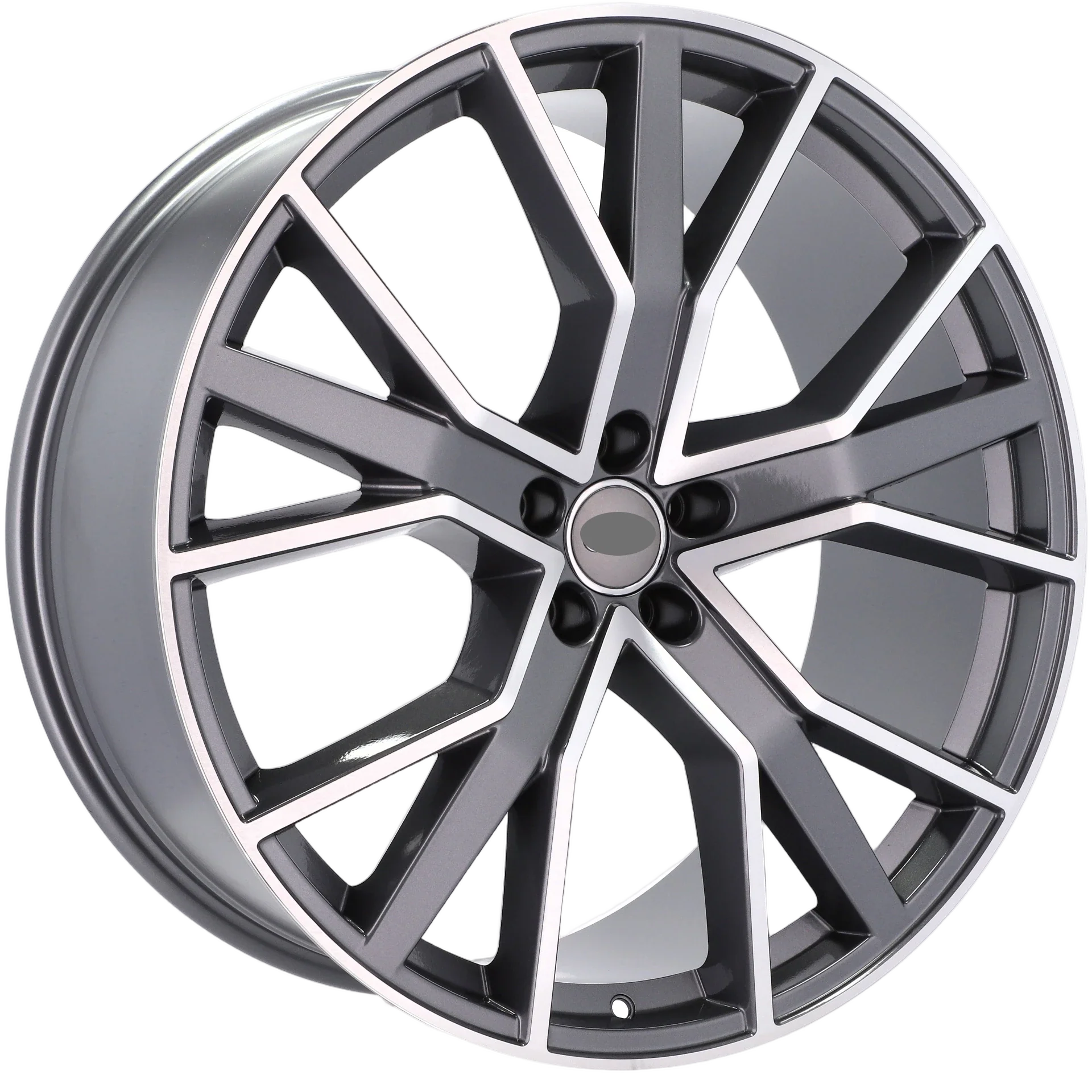 Alu kola pro Audi B5131 8x18 5x112 ET39 66.6 Grey Polished Half Matt | Wheelsup.cz