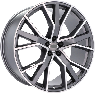Alu kola pro Audi B5131 8x18 5x112 ET39 66.6 Grey Polished Half Matt | Wheelsup.cz