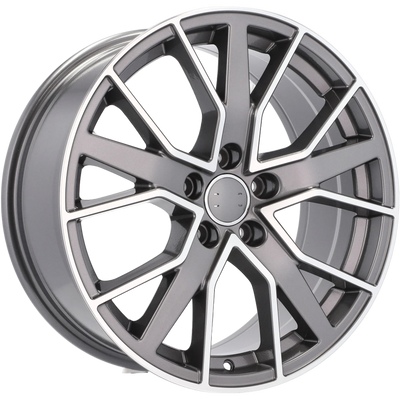 Alu kola pro Audi B5131 8x18 5x112 ET35 66.6 Grey Polished | Wheelsup.cz