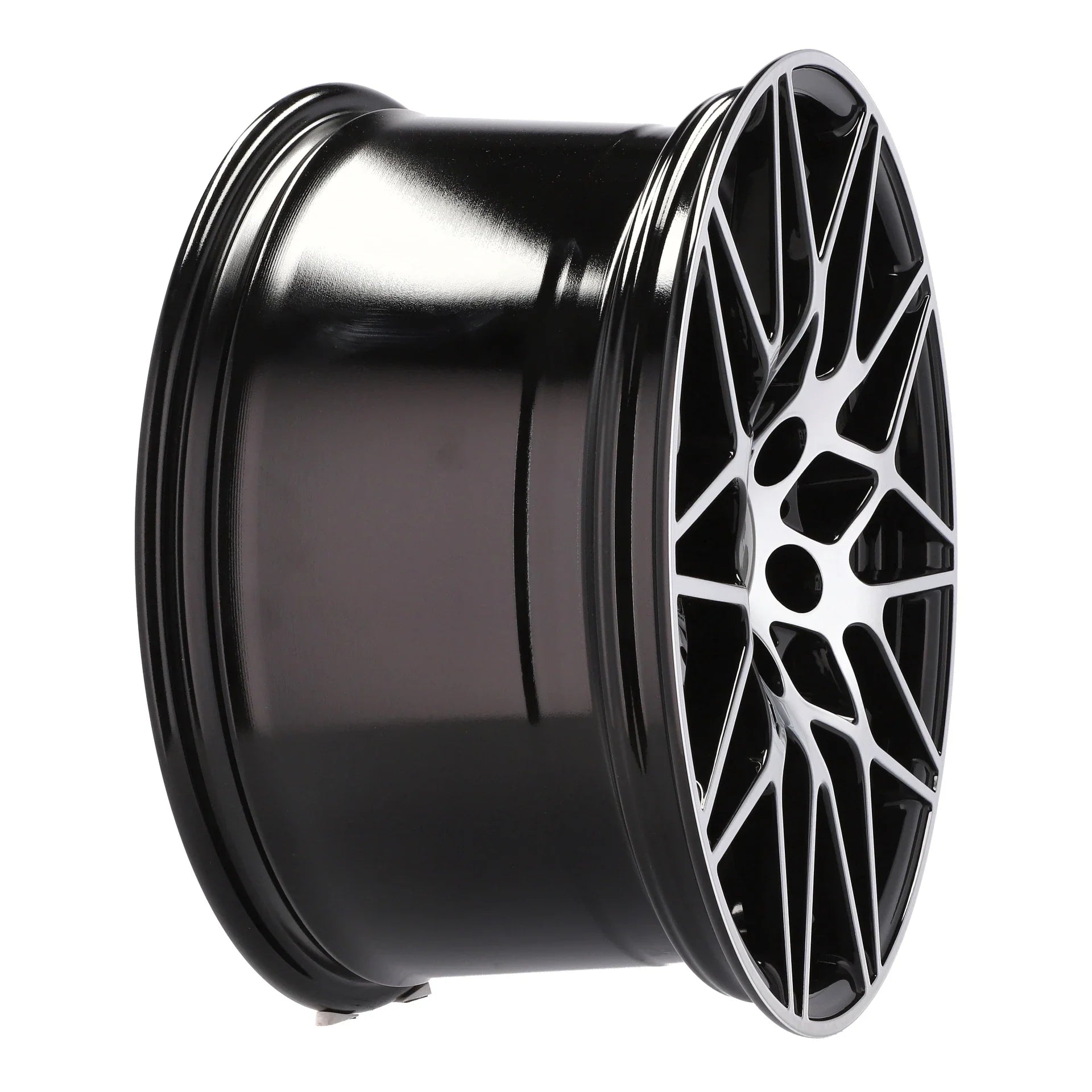 Alu kola pro BMW B5167 9.5x18 5x120 ET40 72.6 Black Polished | Wheelsup.cz