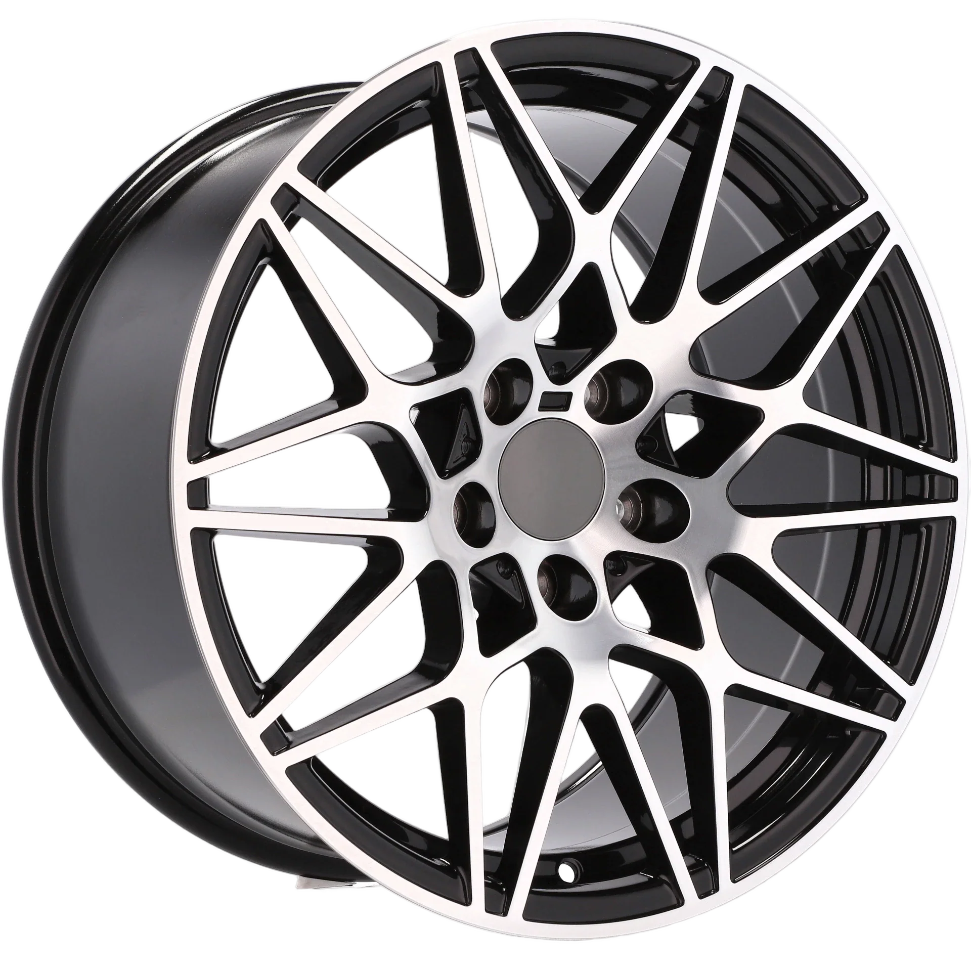 Alu kola pro BMW B5167 9.5x19 5x120 ET40 72.6 Black Polished | Wheelsup.cz