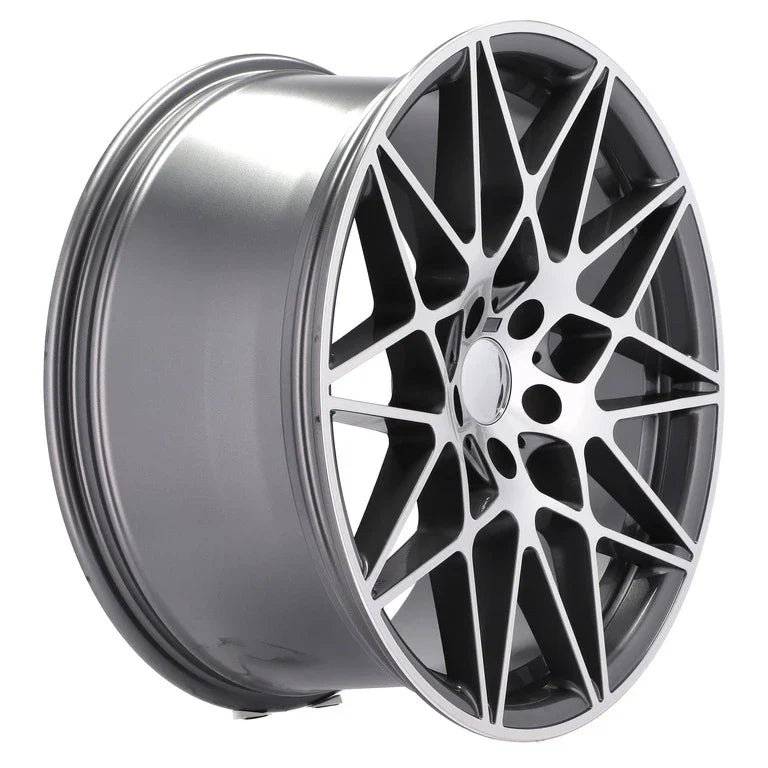 Alu kola pro BMW B5167 9.5x18 5x120 ET40 72.6 Grey Polished | Wheelsup.cz