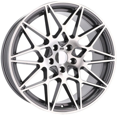 Alu kola pro BMW B5167 8.5x18 5x120 ET35 72.6 Grey Polished