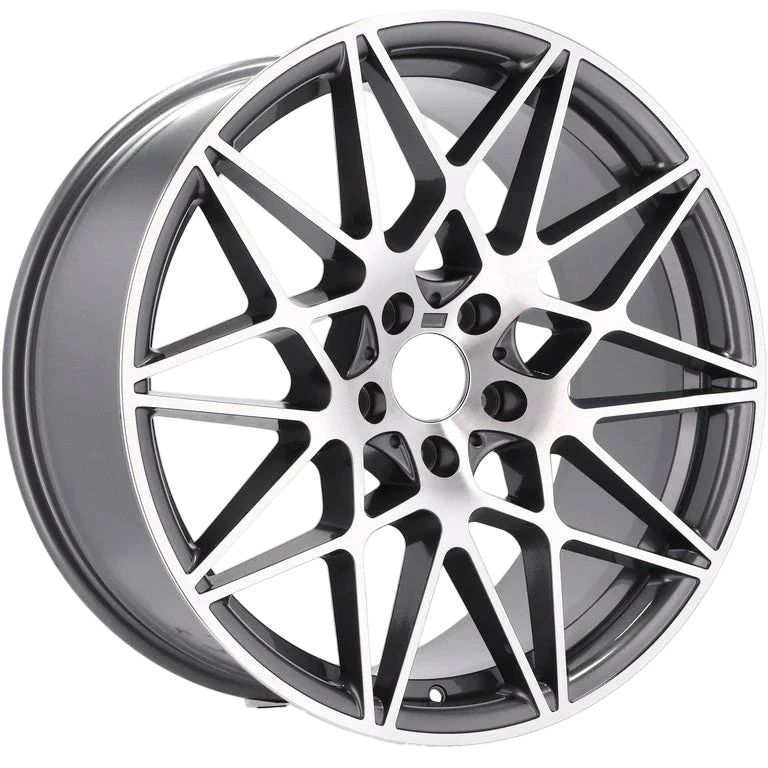 Alu kola pro BMW B5167 9.5x19 5x120 ET40 72.6 Grey Polished | Wheelsup.cz