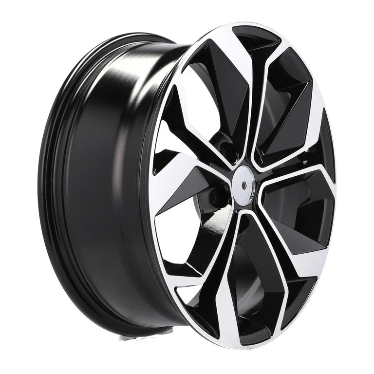 Alu kola pro Renault B5168 7x17 5x114.3 ET45 66.1 Black Polished | Wheelsup.cz