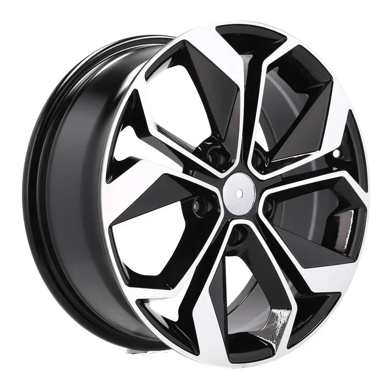 Alu kola pro Renault B5168 7x17 5x114.3 ET45 66.1 Black Polished | Wheelsup.cz