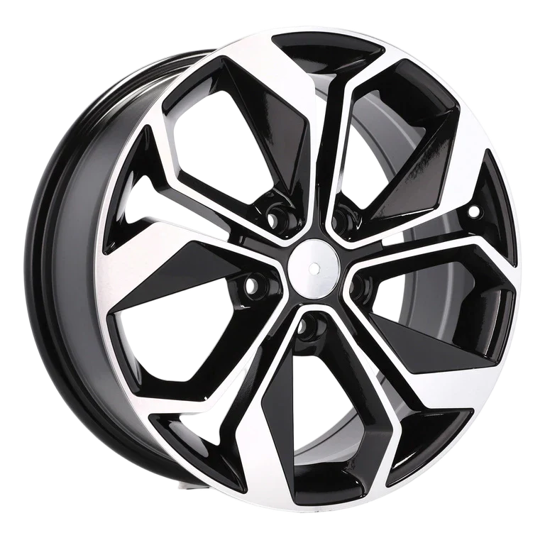 Alu kola pro Renault B5168 6.5x16 5x114.3 ET41 66.1 Black Polished | Wheelsup.cz