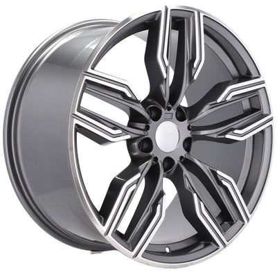 Alu kola pro BMW B5181 10x20 5x112 ET41 66.6 Grey Polished Half Matt | Wheelsup.cz