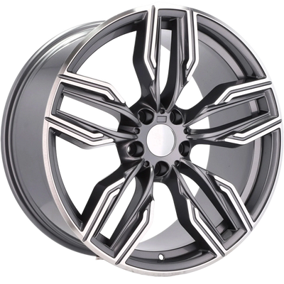 Alu kola pro BMW B5181 10x20 5x112 ET41 66.6 Grey Polished Half Matt | Wheelsup.cz