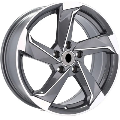 Alu kola pro Audi B5185 8.5x19 5x112 ET40 66.6 Grey Polished | Wheelsup.cz