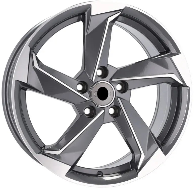 Alu kola pro Audi B5185 8.5x19 5x112 ET40 66.6 Grey Polished | Wheelsup.cz