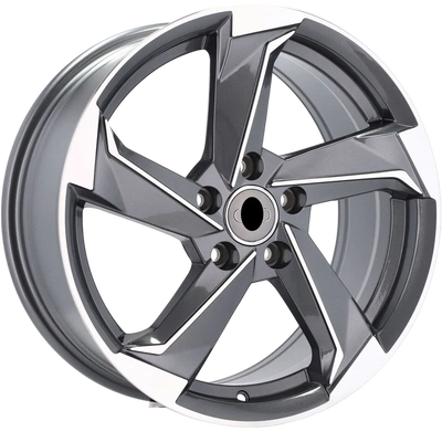 Alu kola pro Audi B5185 8x18 5x112 ET40 66.6 Grey Polished | Wheelsup.cz