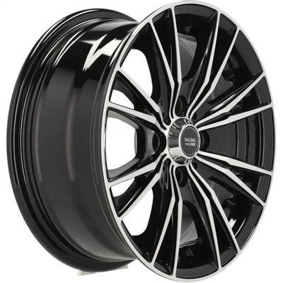 Alu kola Racing Line B5199 6x14 4x100 ET38 60.1 Black Polished | Wheelsup.cz