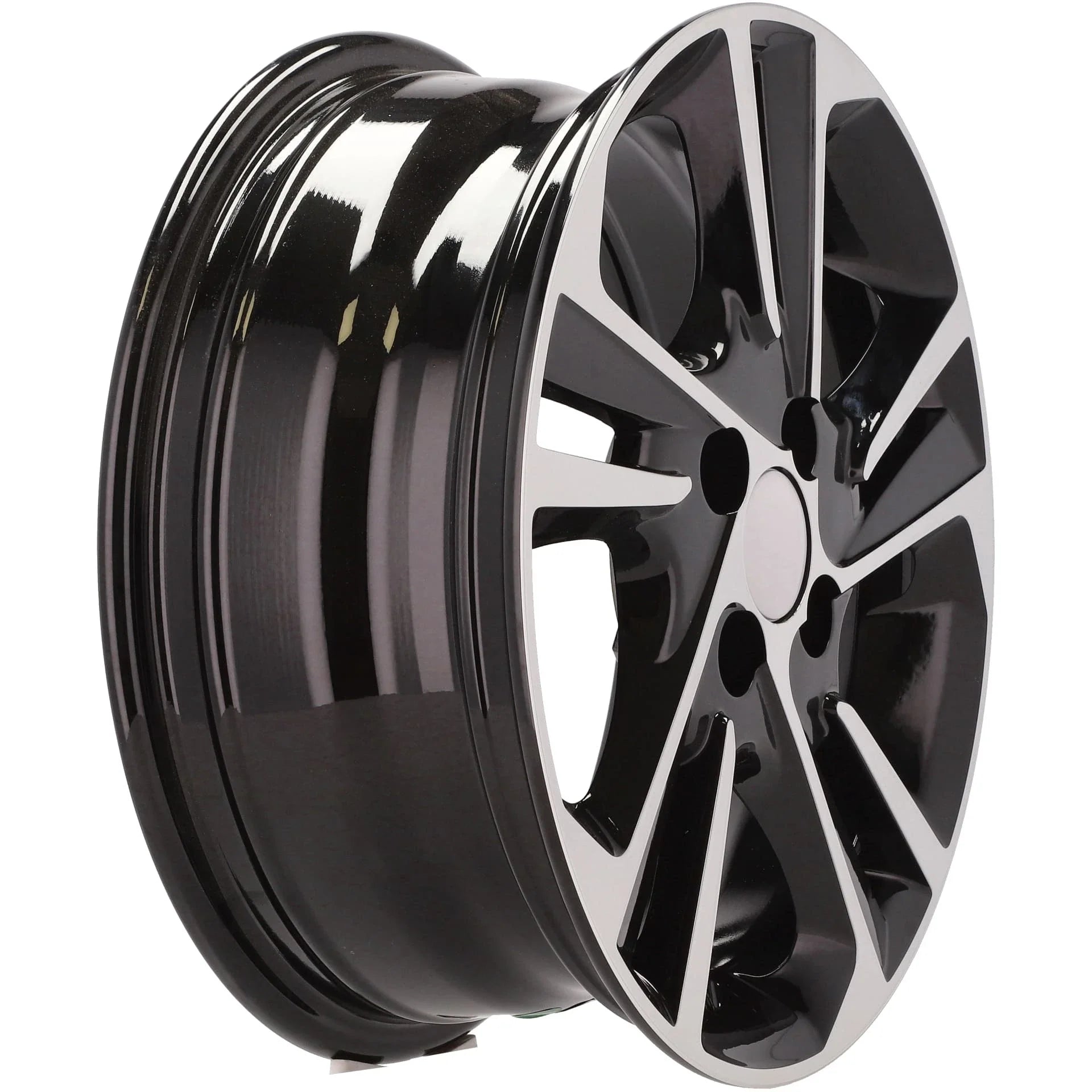 Alu kola pro Hyundai B5210 6x15 4x100 ET40 54.1 Black Polished | Wheelsup.cz