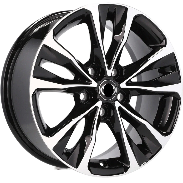 Alu kola pro Toyota B5212 6.5x16 5x114.3 ET40 60.1 Black Polished | Wheelsup.cz
