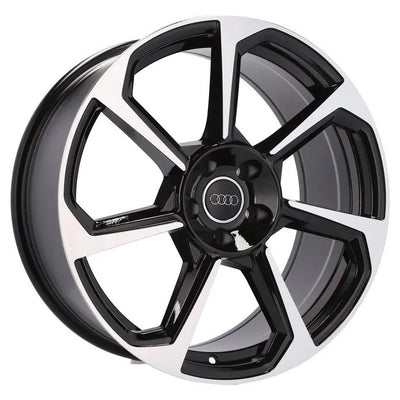 Alu kola pro Audi B5213 8.5x20 5x112 ET38 66.6 Black Polished | Wheelsup.cz