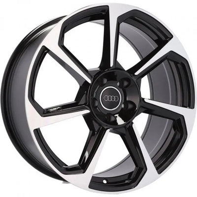 Alu kola pro Audi B5213 8.5x20 5x112 ET38 66.6 Black Polished | Wheelsup.cz