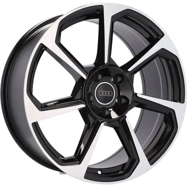 Alu kola pro Audi B5213 8.5x20 5x112 ET38 66.6 Black Polished | Wheelsup.cz