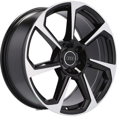 Alu kola pro Audi B5213 8.5x20 5x112 ET38 66.6 Black Polished | Wheelsup.cz