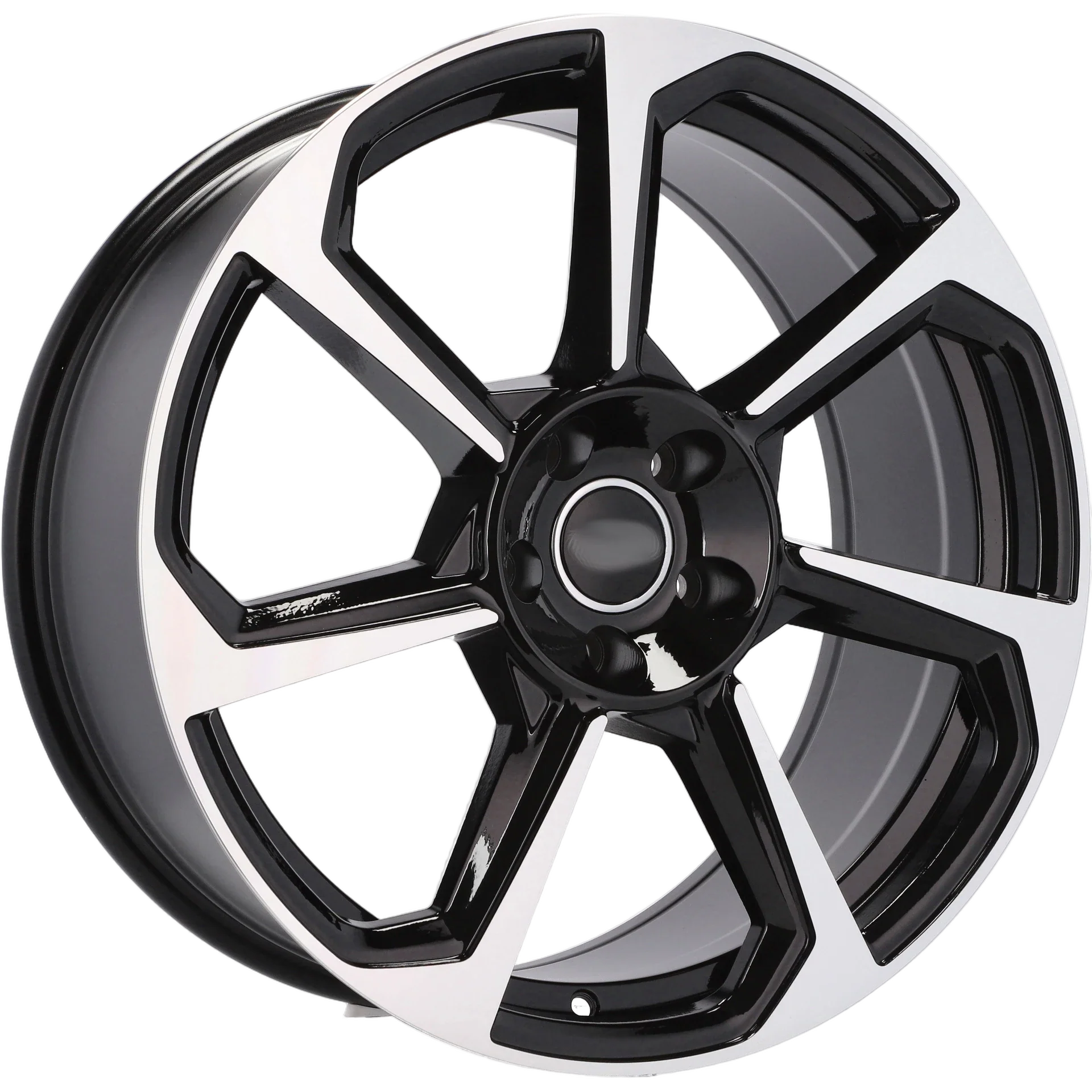 Alu kola pro Audi B5213 8x18 5x112 ET34 57.1 Black Polished | Wheelsup.cz