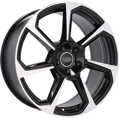 Alu kola pro Audi B5213 8.5x20 5x112 ET38 66.6 Black Polished | Wheelsup.cz