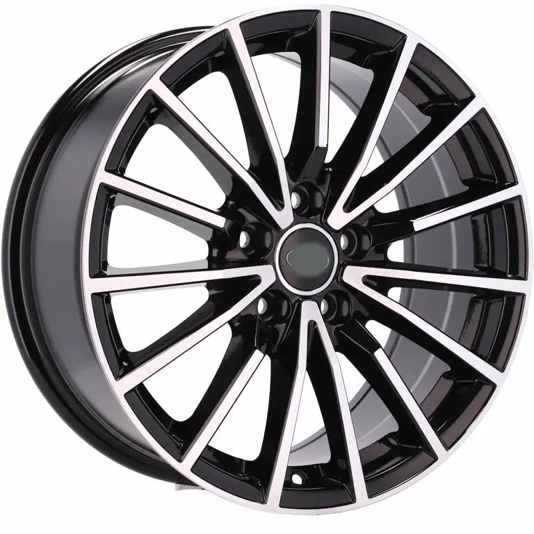Alu kola pro Audi B5246 8x18 5x112 ET31 66.6 Black Polished | Wheelsup.cz