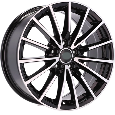 Alu kola pro Audi B5246 7.5x17 5x112 ET42 66.6 Black Polished | Wheelsup.cz