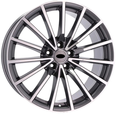 Alu kola pro Audi B5246 8x18 5x112 ET31 66.6 Grey Polished | Wheelsup.cz