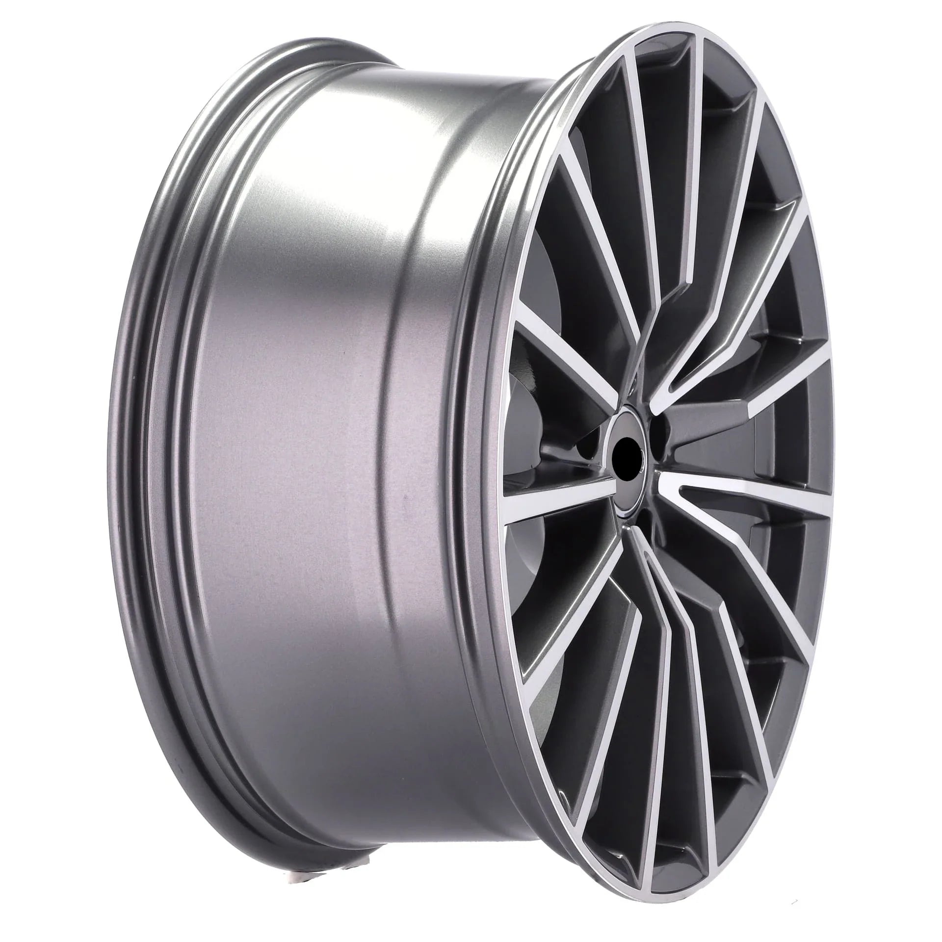 Alu kola pro Audi B5246 8x18 5x112 ET31 66.6 Grey Polished | Wheelsup.cz