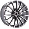 Alufelgen für Audi B5246 7.5x17 5x112 ET42 66.6 Grau