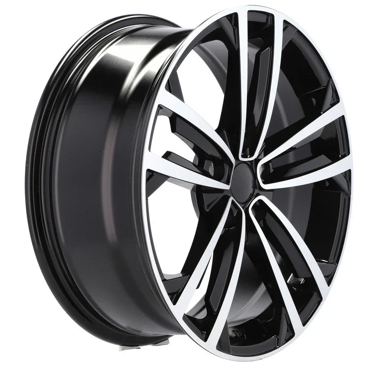 Alu kola pro Volkswagen B5287 7x17 5x112 ET45 57.1 Black Polished | Wheelsup.cz
