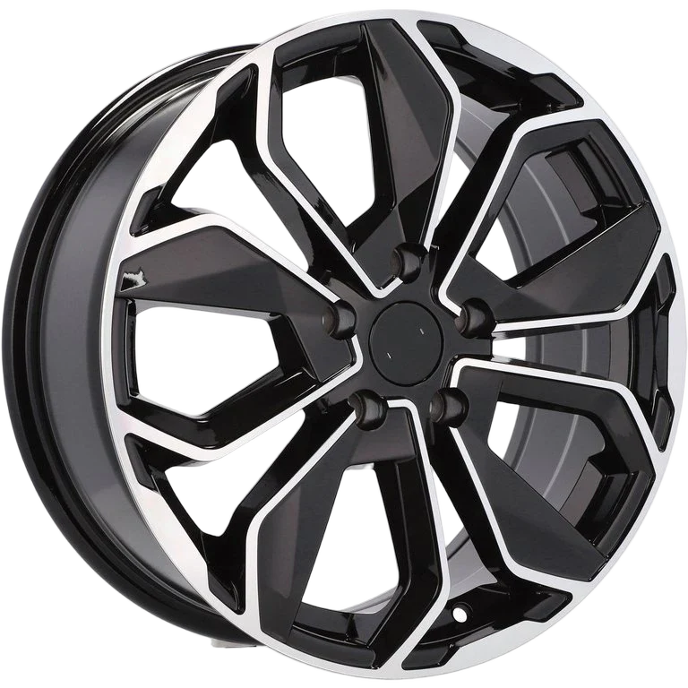 Alu kola pro Renault B5296 6.5x16 4x100 ET37 60.1 Black Polished | Wheelsup.cz