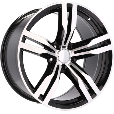 Alu kola pro BMW B5327 8.5x20 5x120 ET25 72.6 Black Polished | Wheelsup.cz