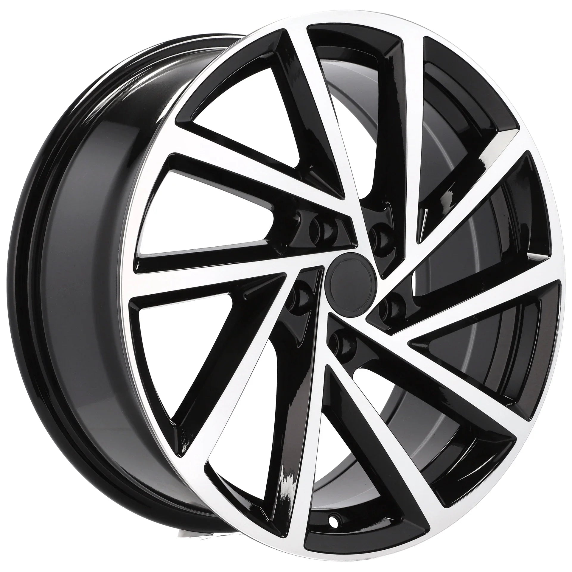 Alu kola pro Volkswagen B5329 6.5x16 5x112 ET45 57.1 Black Polished | Wheelsup.cz