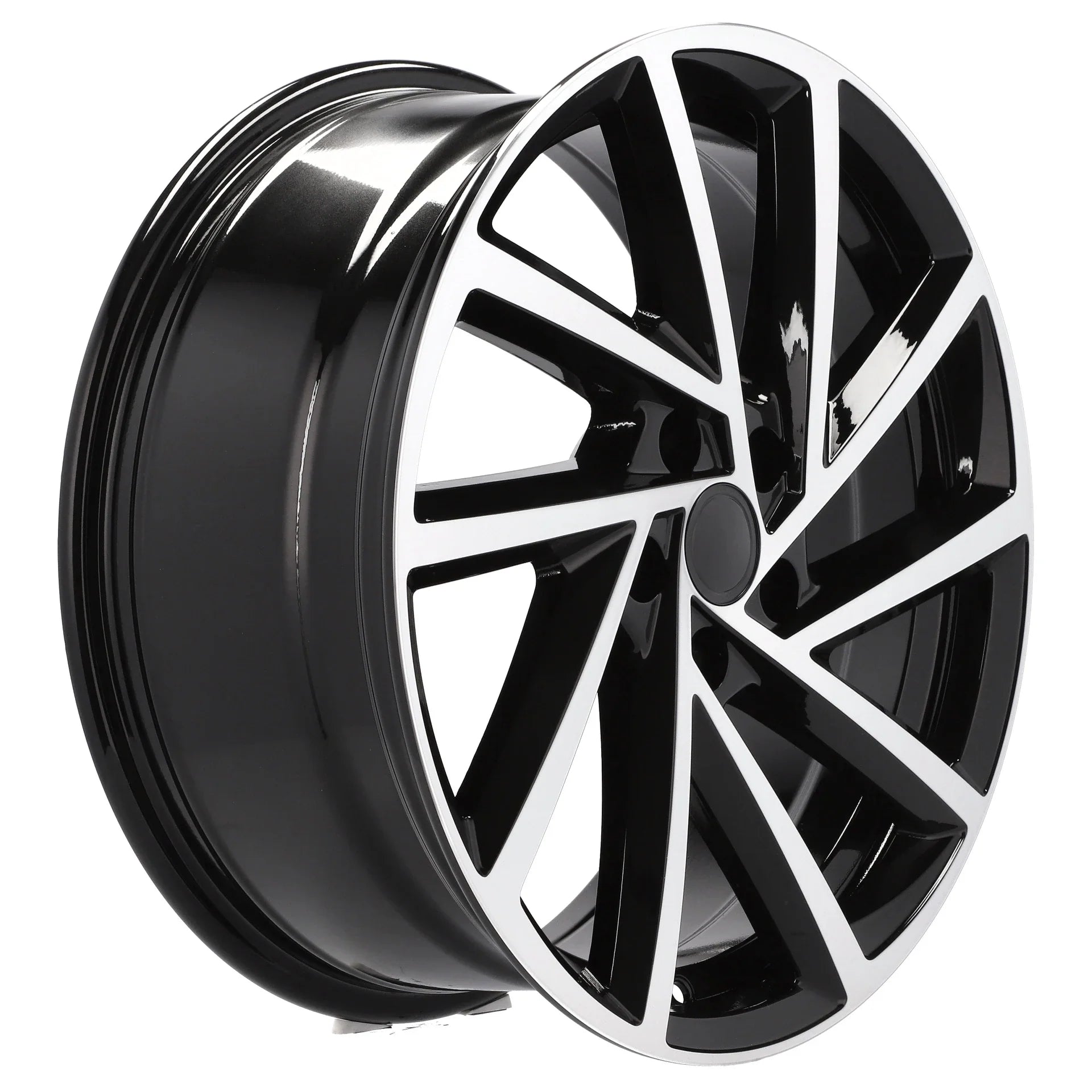 Alu kola pro Volkswagen B5329 6.5x16 5x112 ET45 57.1 Black Polished | Wheelsup.cz