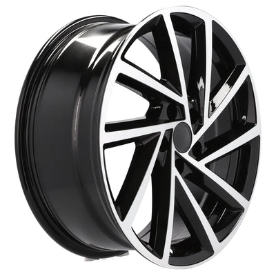 Alu kola pro Volkswagen B5329 6.5x16 5x112 ET45 57.1 Black Polished | Wheelsup.cz