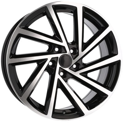 Alu kola pro Volkswagen B5329 7.5x17 5x112 ET45 57.1 Black Polished | Wheelsup.cz