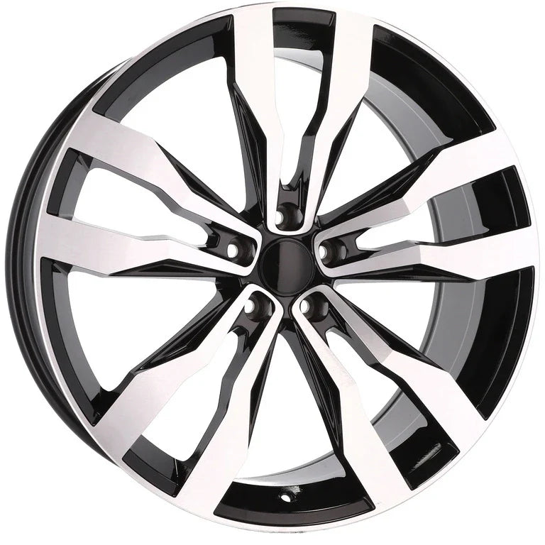 Alu kola pro Volkswagen B5333 8x18 5x112 ET41 57.1 Black Polished | Wheelsup.cz