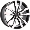 Alu kola pro Volkswagen B5333 8.5x19 5x112 ET38 57.1 Black Polished