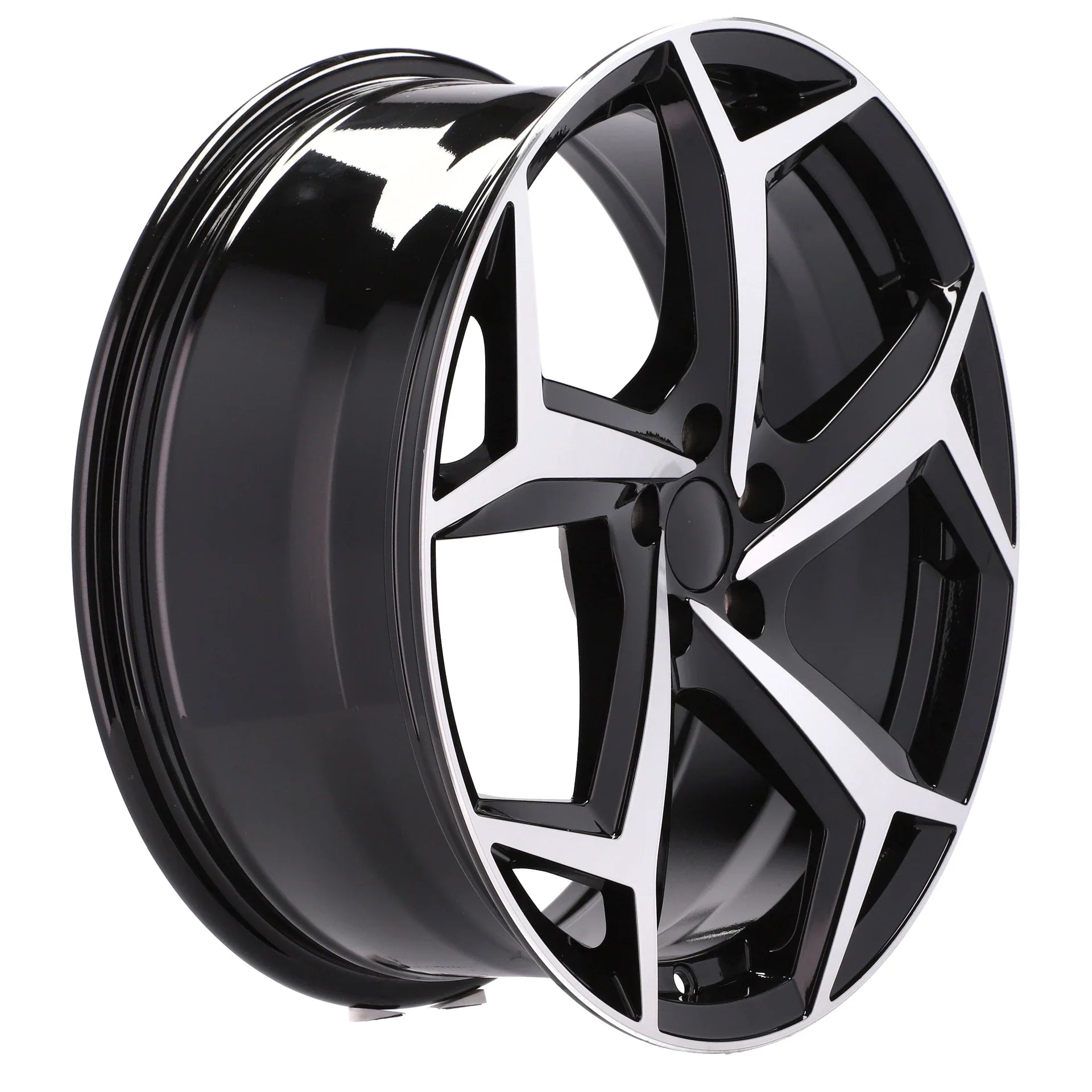 Alu kola pro Volkswagen B5340 6.5x16 5x112 ET40 57.1 Black Polished | Wheelsup.cz