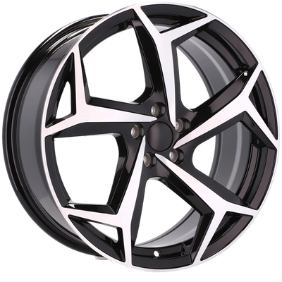 Alu kola pro Volkswagen B5340 6.5x16 5x100 ET40 57.1 Black Polished | Wheelsup.cz