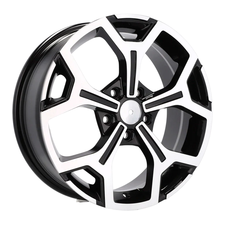 Alu kola pro Dacia B5409 6.5x16 5x114.3 ET50 66.1 Black Polished | Wheelsup.cz