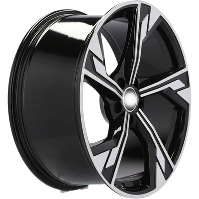 Alu kola pro Audi B5419 8.5x19 5x112 ET32 66.6 Black Polished | Wheelsup.cz