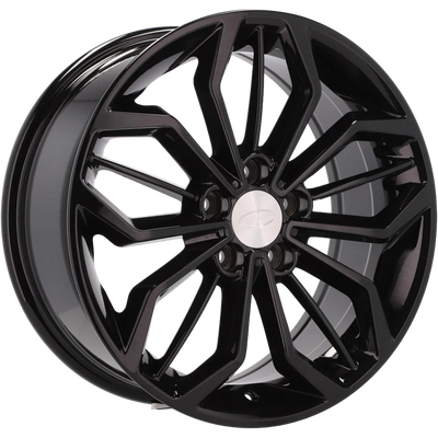 Alu kola pro Ford B5433 7.5x17 5x108 ET50 63.4 Black | Wheelsup.cz