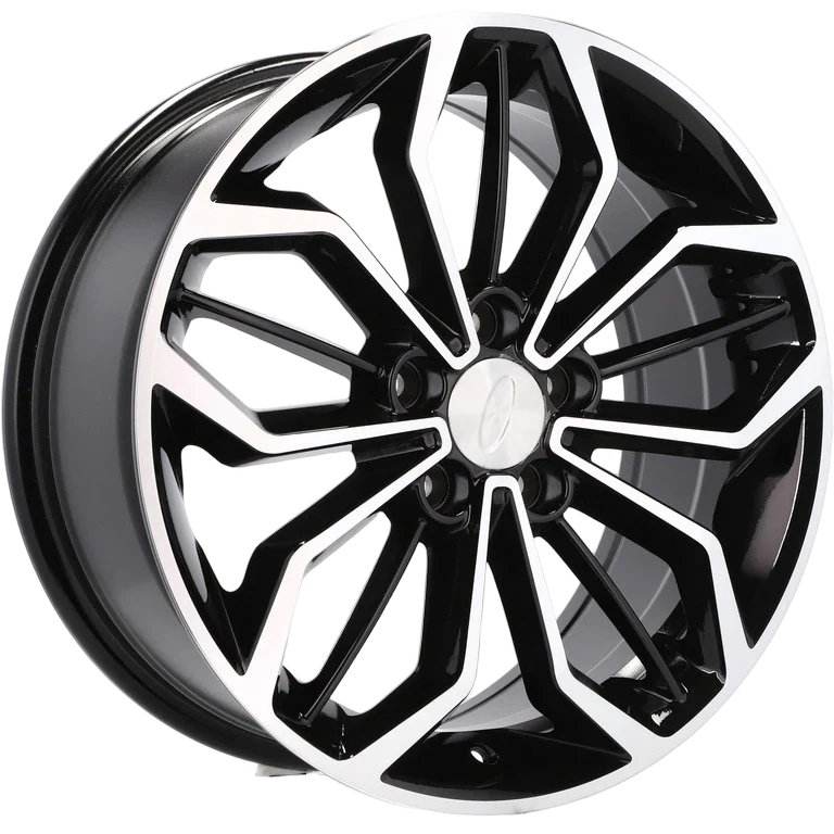 Alu kola pro Ford B5433 6.5x16 5x108 ET50 63.4 Black Polished | Wheelsup.cz