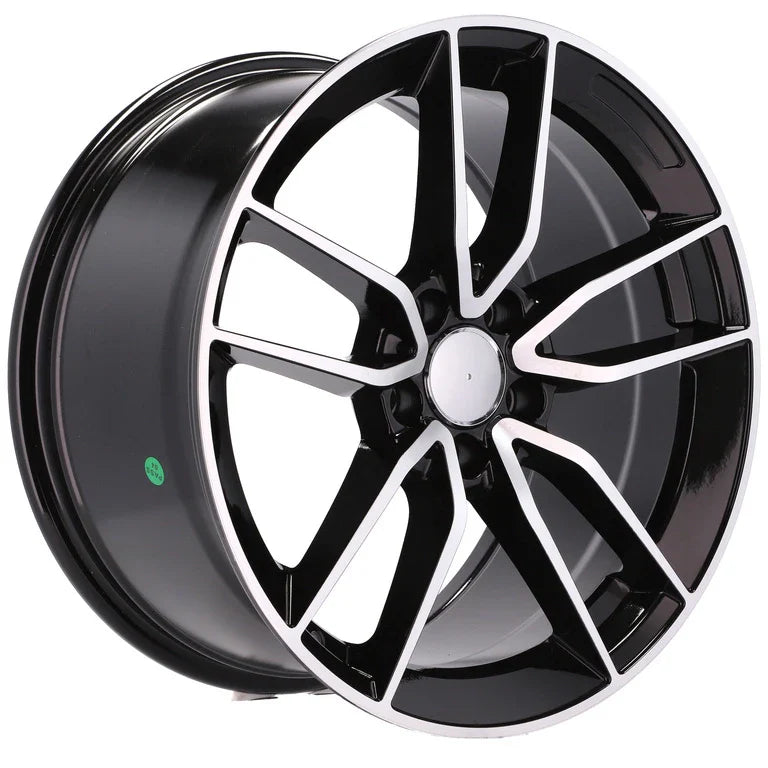 Alu kola pro Mercedes B5461 8x19 5x112 ET43 66.6 Black Polished | Wheelsup.cz