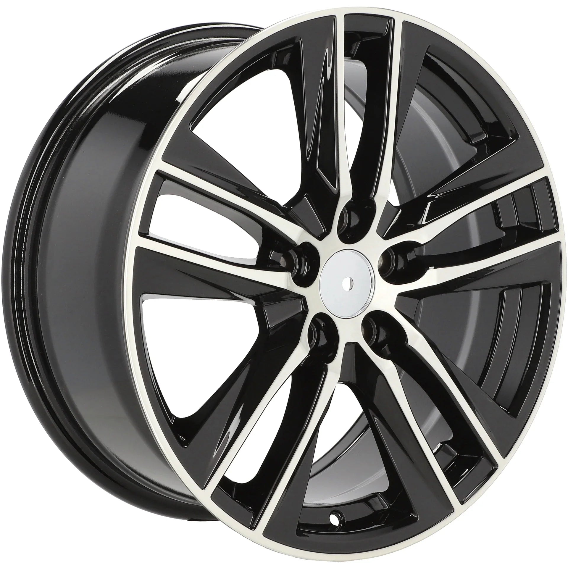 Alu kola pro Seat B5474 7.5x17 5x112 ET45 57.1 Black Polished | Wheelsup.cz