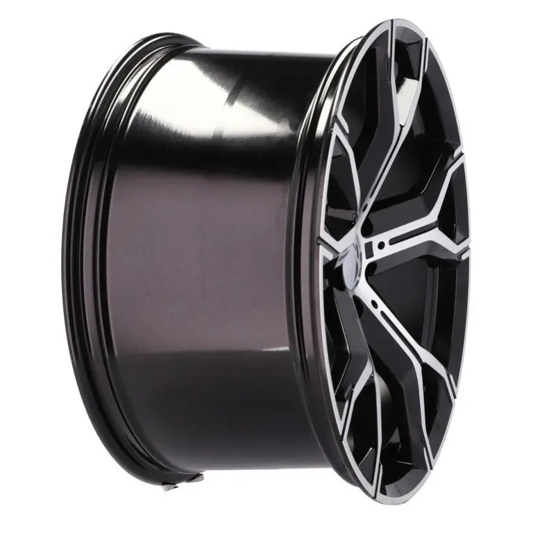 Alu kola pro BMW B5498 11x22 5x120 ET37 74.1 Black Polished | Wheelsup.cz